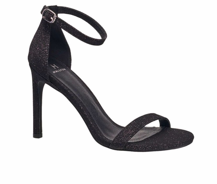 Heeled Sandals * | Women'S Halston Maui Dress Sandals