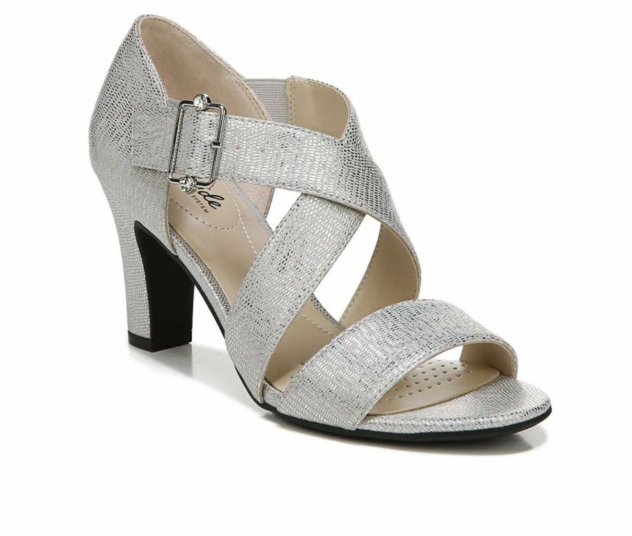 Heeled Sandals * | Women'S Lifestride Carlyle Dress Sandals