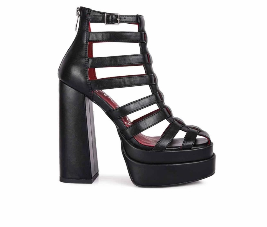 Platform Heels * | Women'S London Rag Rielle Platform Dress Sandals