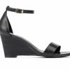 Heeled Sandals * | Women'S New York And Company Sharona Wedge Sandals