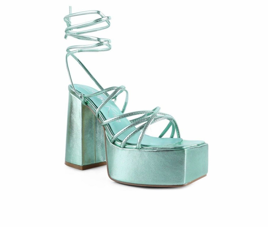 Platform Heels * | Women'S London Rag Anvil Platform Block Heels