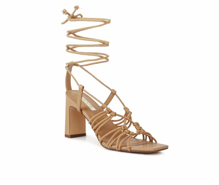 Heeled Sandals * | Women'S London Rag Strings Attach Dress Sandals