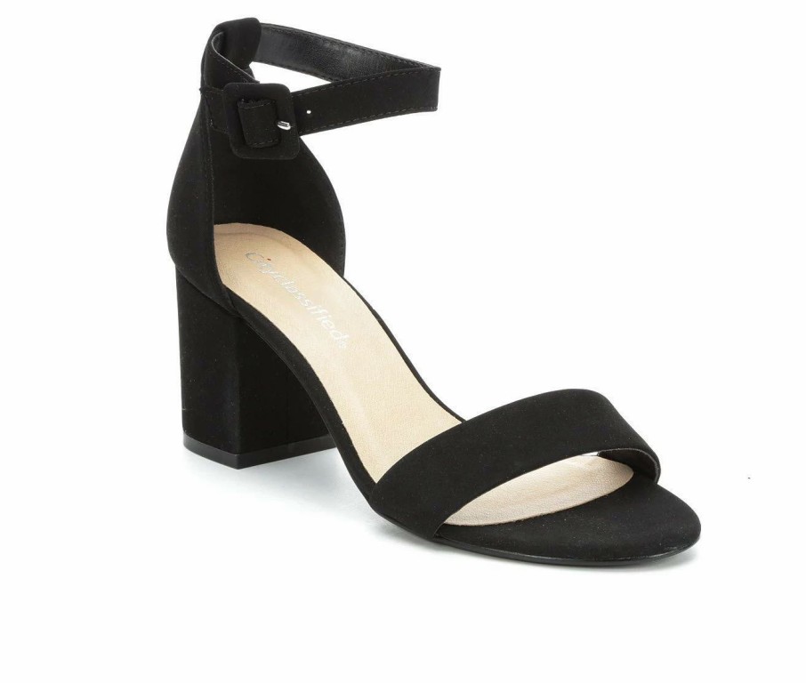 Heeled Sandals * | Women'S City Classified Cake Heeled Sandals