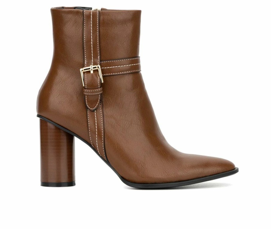 Heeled Boots * | Women'S Torgeis London Heeled Ankle Booties