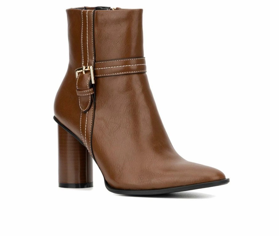 Heeled Boots * | Women'S Torgeis London Heeled Ankle Booties