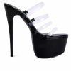 Platform Heels * | Women'S London Rag Up Platform Stiletto Sandals