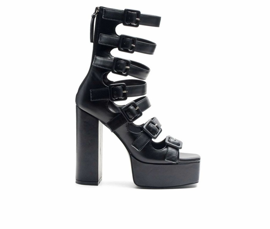 Platform Heels * | Women'S London Rag Sarouchi Platform Dress Sandals