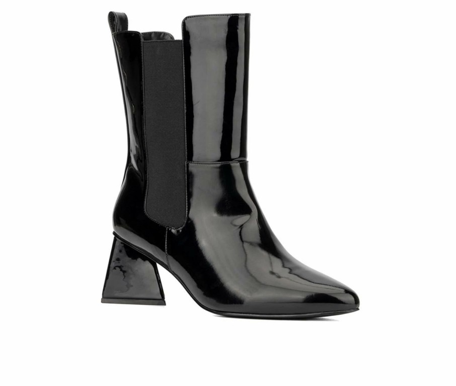 Heeled Boots * | Women'S Fashion To Figure Danica Heeled Ankle Booties