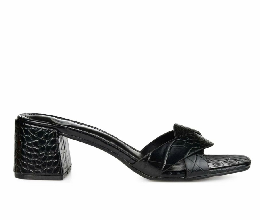 Heeled Sandals * | Women'S Journee Collection Perette Mule Heels