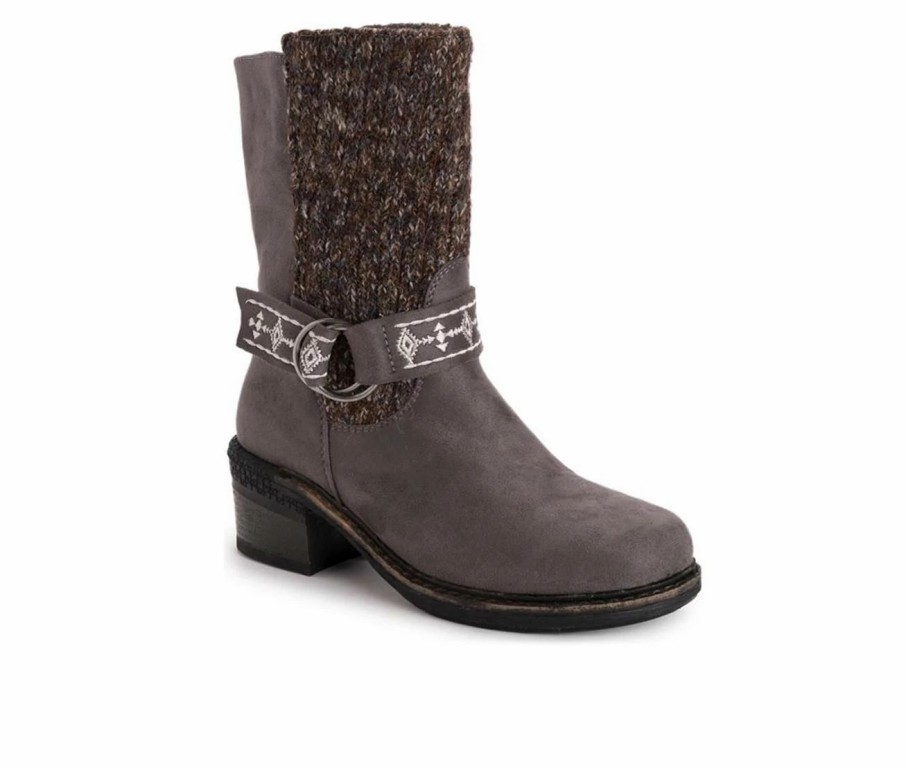 Heeled Boots * | Women'S Muk Luks Arya Alice Heeled Boots