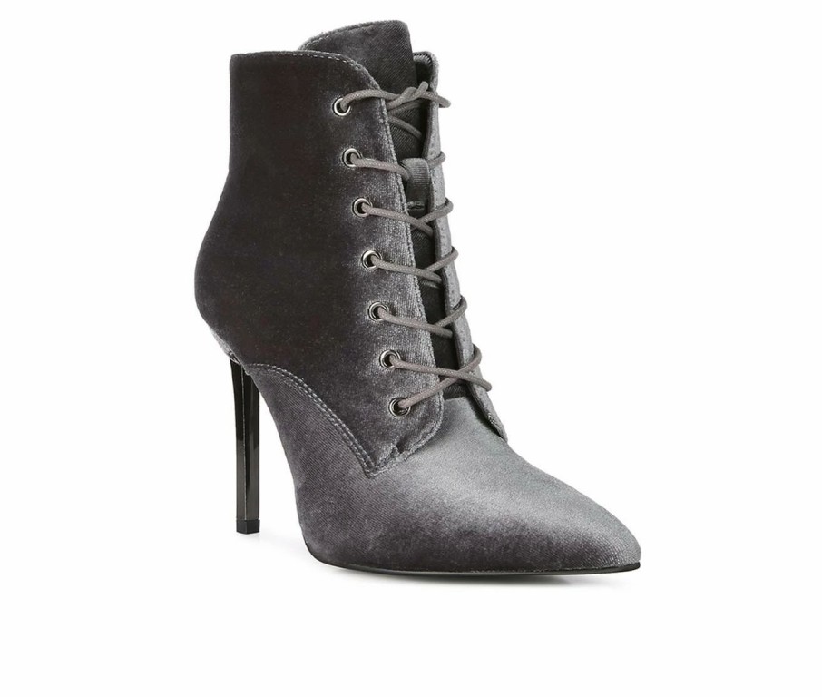 Heeled Boots * | Women'S London Rag Bornsta Lace Up Stiletto Boots