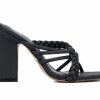 Heeled Sandals * | Women'S New York And Company Dalia Dress Sandals