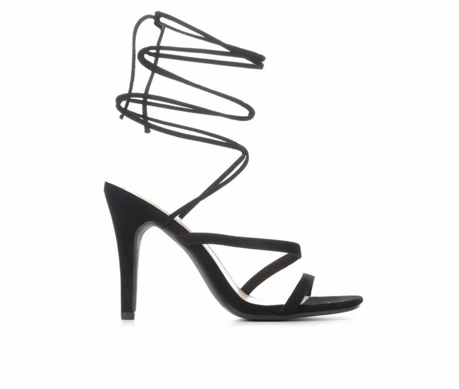 Heeled Sandals * | Women'S Delicious Shop Dress Sandals