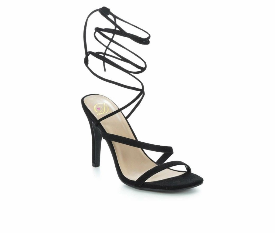 Heeled Sandals * | Women'S Delicious Shop Dress Sandals