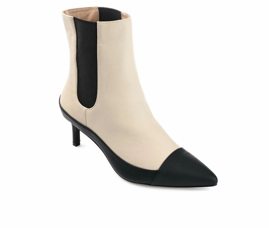 Stiletto Heels * | Women'S Journee Collection Eleece Stiletto Chelsea Booties