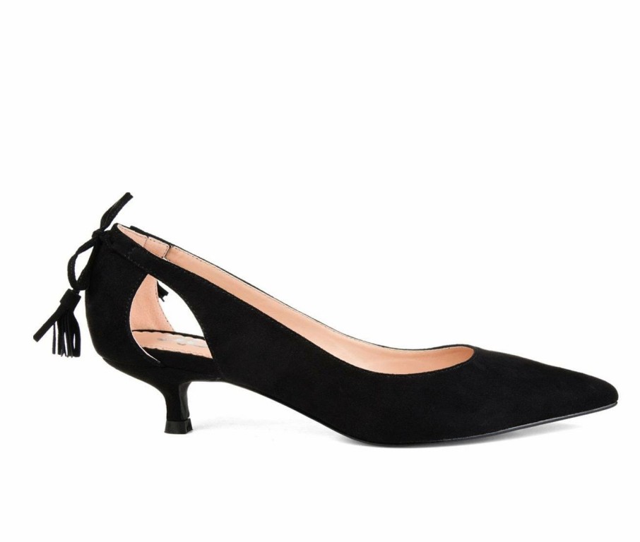 Pumps * | Women'S Journee Collection Bindi Kitten Heel Pumps