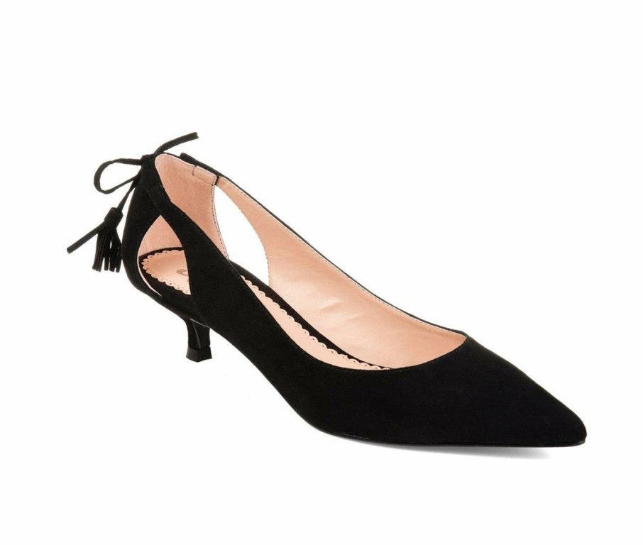 Pumps * | Women'S Journee Collection Bindi Kitten Heel Pumps