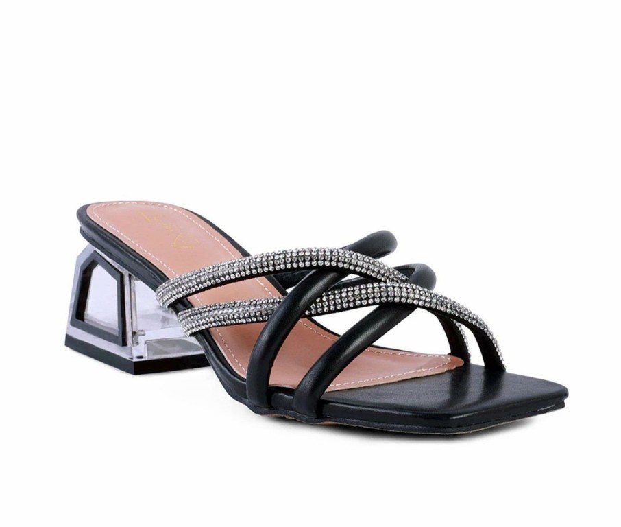 Heeled Sandals * | Women'S London Rag Parisian Dress Sandals