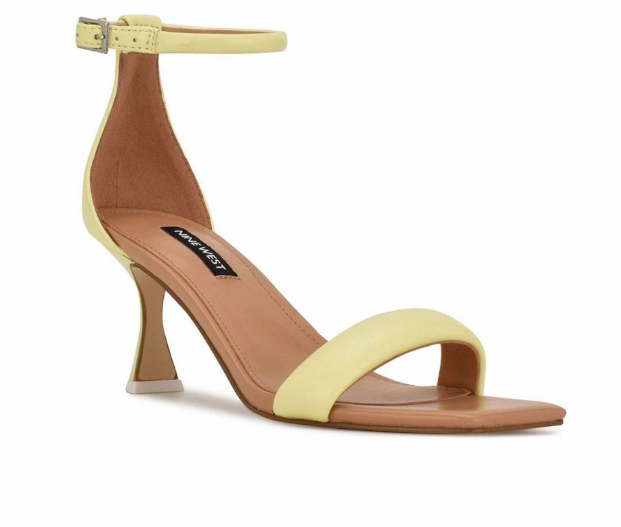 Heeled Sandals * | Women'S Nine West Paxx Heeled Dress Sandals