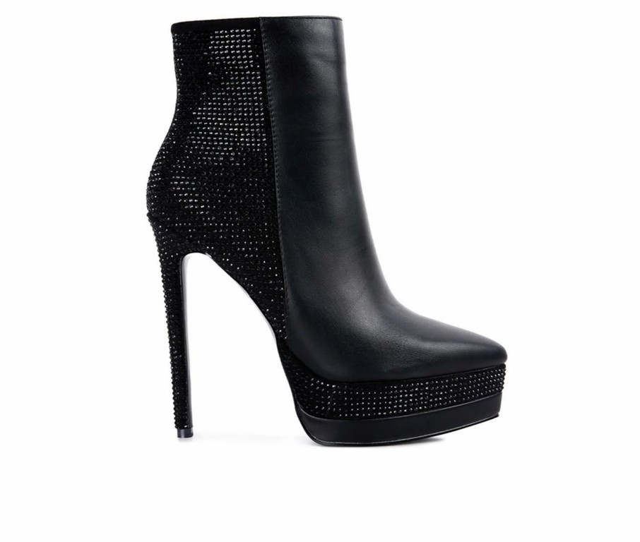 Heeled Boots * | Women'S London Rag Encanto Heeled Booties