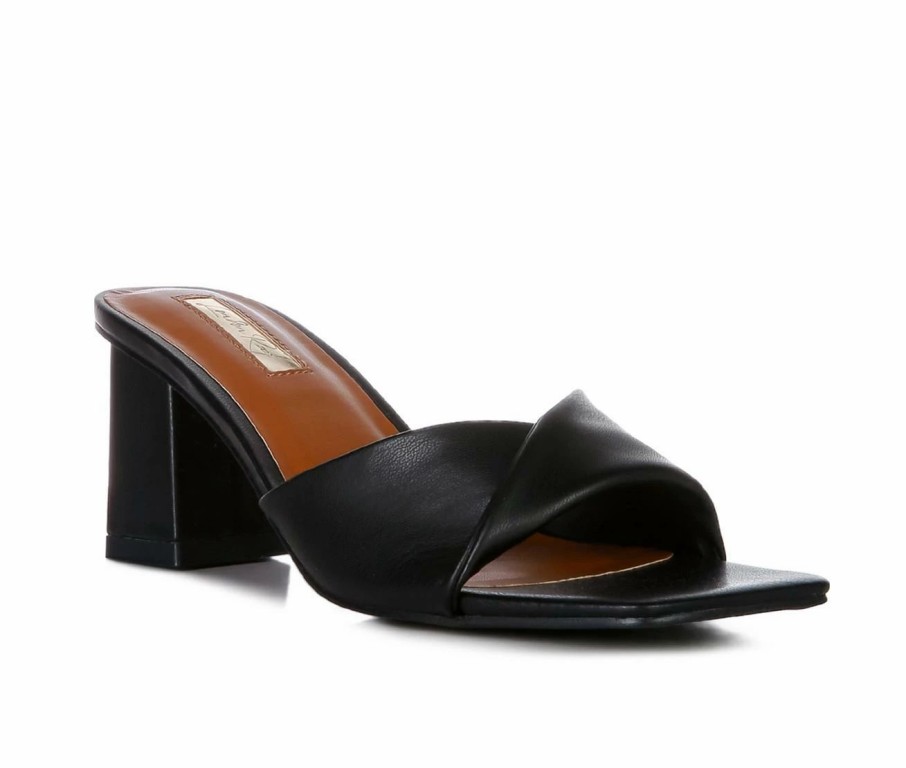 Heeled Sandals * | Women'S London Rag Cityscape Dress Sandals