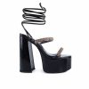 Platform Heels * | Women'S London Rag Indulgence Platform Dress Sandals