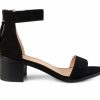 Block Heels * | Women'S Journee Collection Percy Dress Sandals