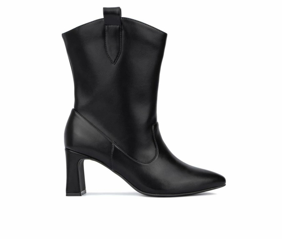 Heeled Boots * | Women'S Fashion To Figure Iliana Wc Heeled Ankle Booties