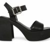 Platform Heels * | Women'S Madden Girl Grandview Block Heel Dress Sandals