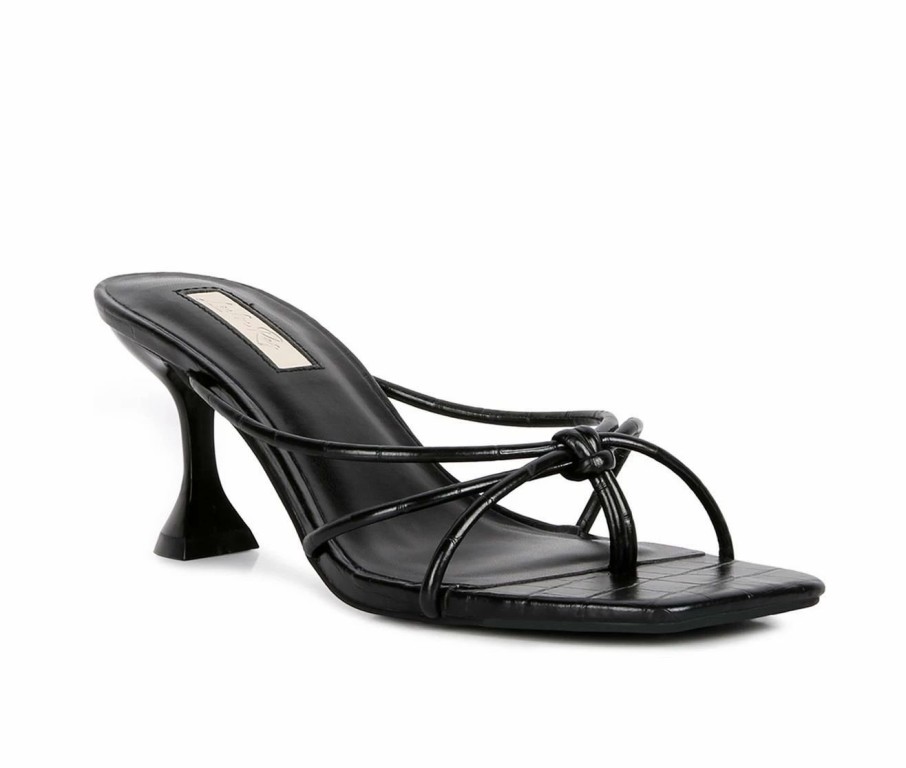 Heeled Sandals * | Women'S London Rag Georgia Dress Sandals