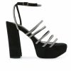 Platform Heels * | Women'S London Rag Trick Platform Dress Sandals