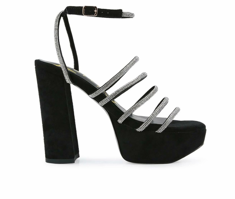 Platform Heels * | Women'S London Rag Trick Platform Dress Sandals