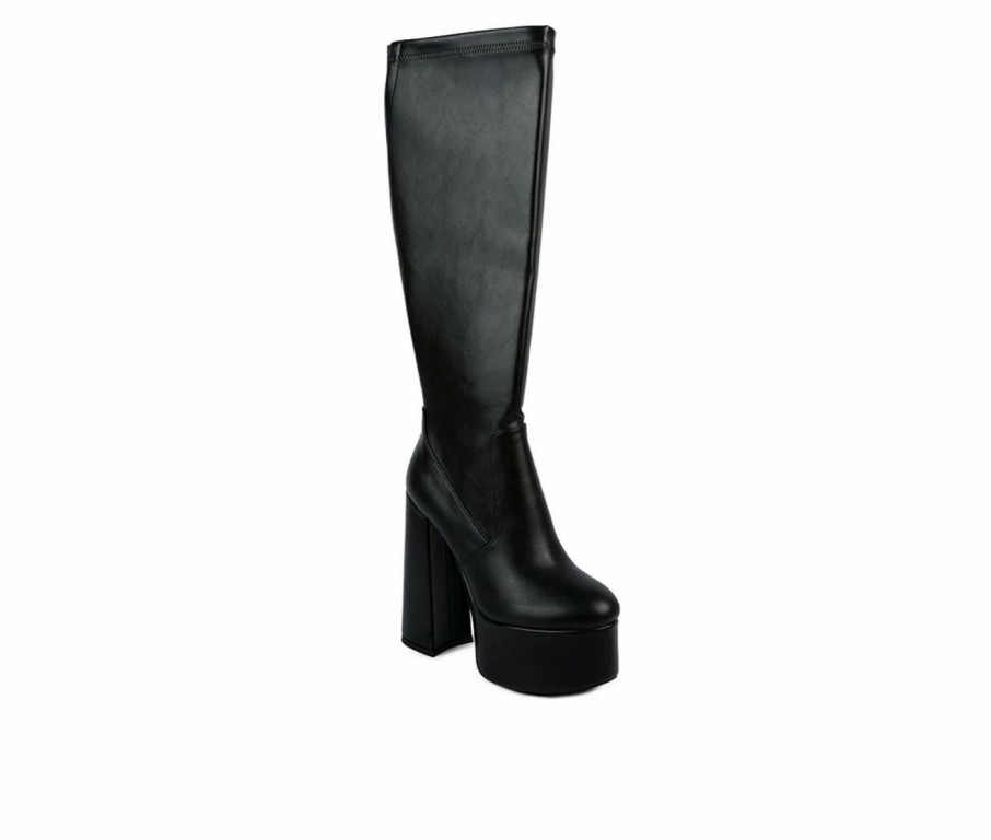 Heeled Boots * | Women'S London Rag Coraline Heeled Mid Calf Boots