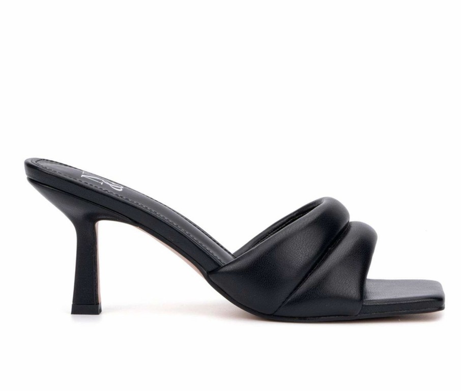 Heeled Sandals * | Women'S New York And Company Evelina Dress Sandals