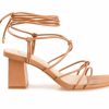 Block Heels * | Women'S Journee Collection Harpr Block Heel Dress Sandals