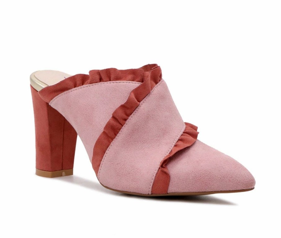 Block Heels * | Women'S London Rag Venessa Pumps