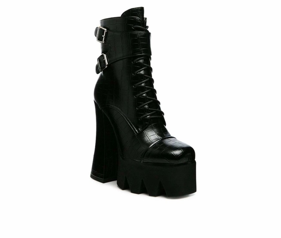 Platform Heels * | Women'S London Rag Stomper Booties