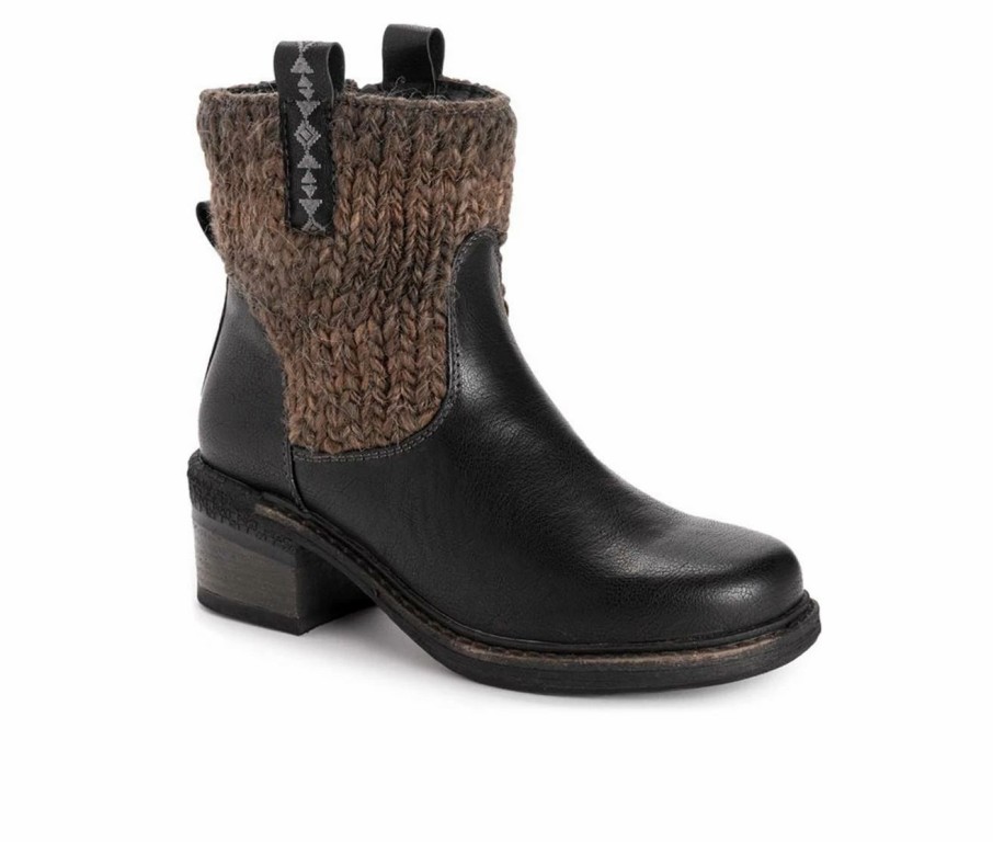 Heeled Boots * | Women'S Muk Luks Arya Arlene Heeled Winter Booties