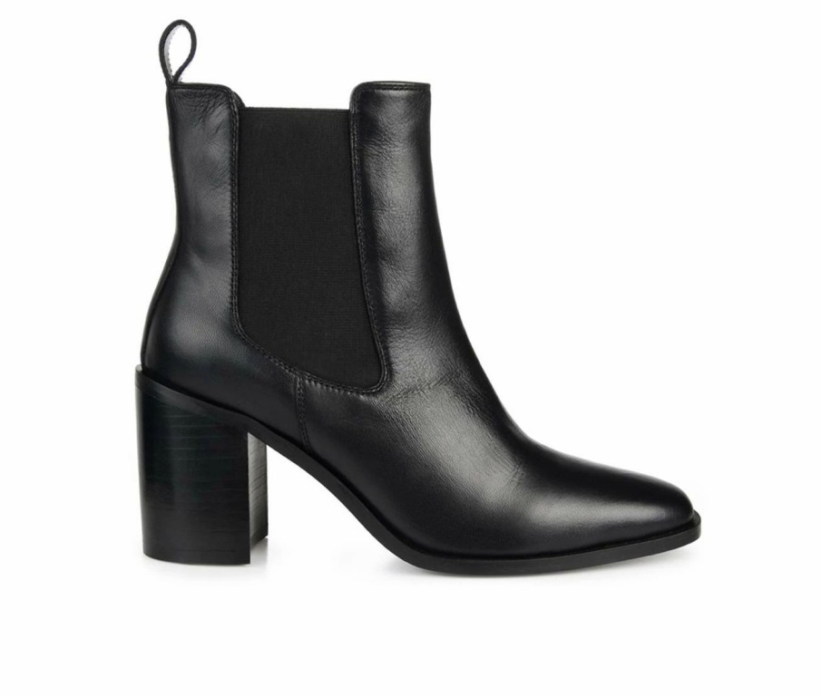 Heeled Boots * | Women'S Journee Signature Rowann Heeled Chelsea Booties