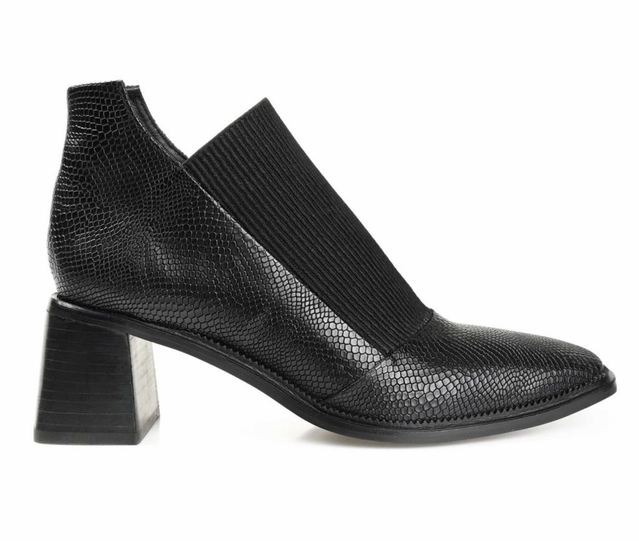 Heeled Boots * | Women'S Journee Signature Stylla Low Ankle Booties