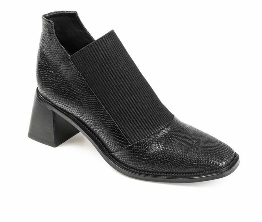 Heeled Boots * | Women'S Journee Signature Stylla Low Ankle Booties