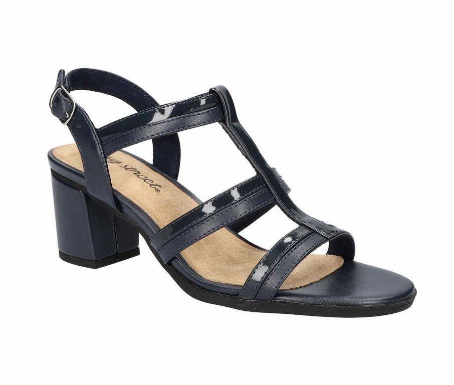 Heeled Sandals * | Women'S Easy Street Fiesta Dress Sandals