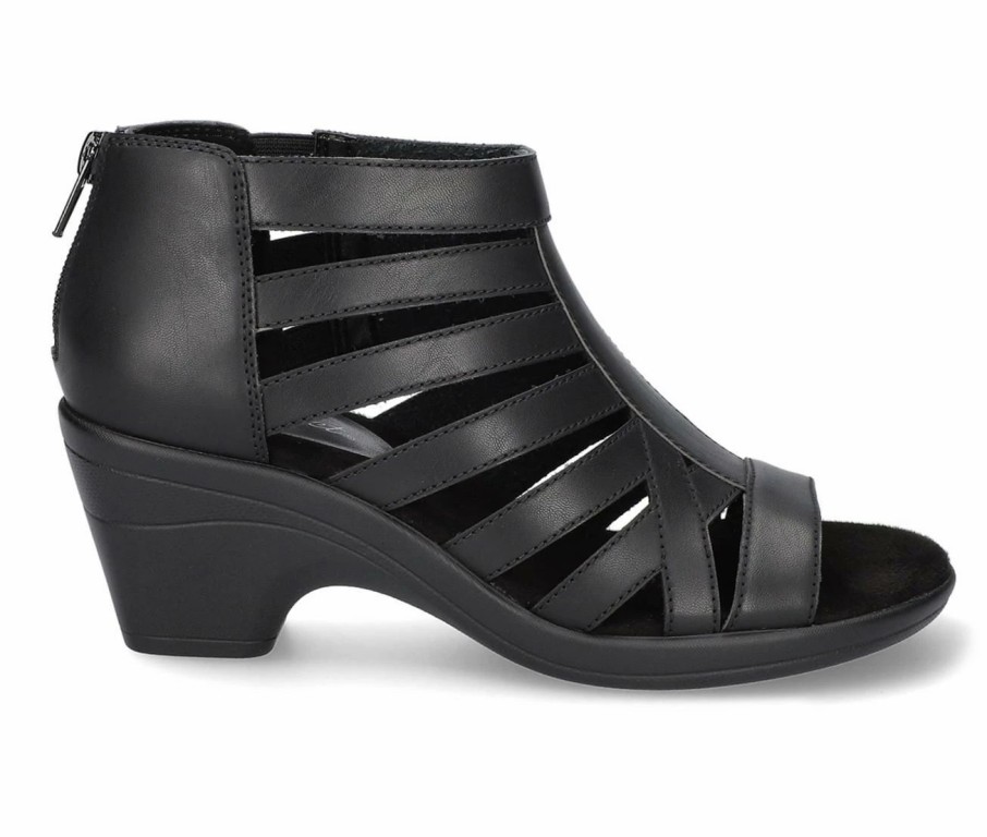 Heeled Sandals * | Women'S Easy Street Region Dress Sandals