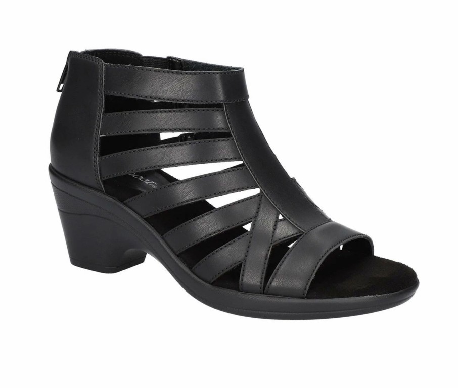 Heeled Sandals * | Women'S Easy Street Region Dress Sandals