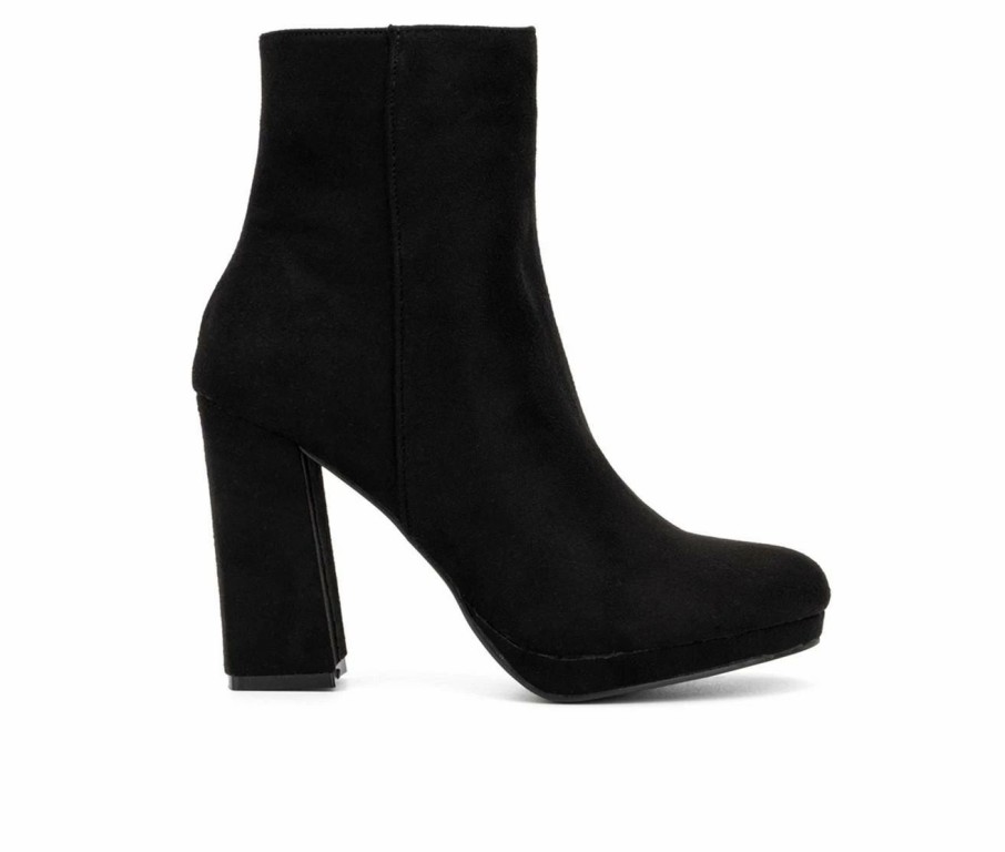 Heeled Boots * | Women'S New York And Company Fran Heeled Booties