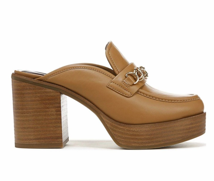 Block Heels * | Women'S Franco Sarto Katra Clog Platform Block Heels