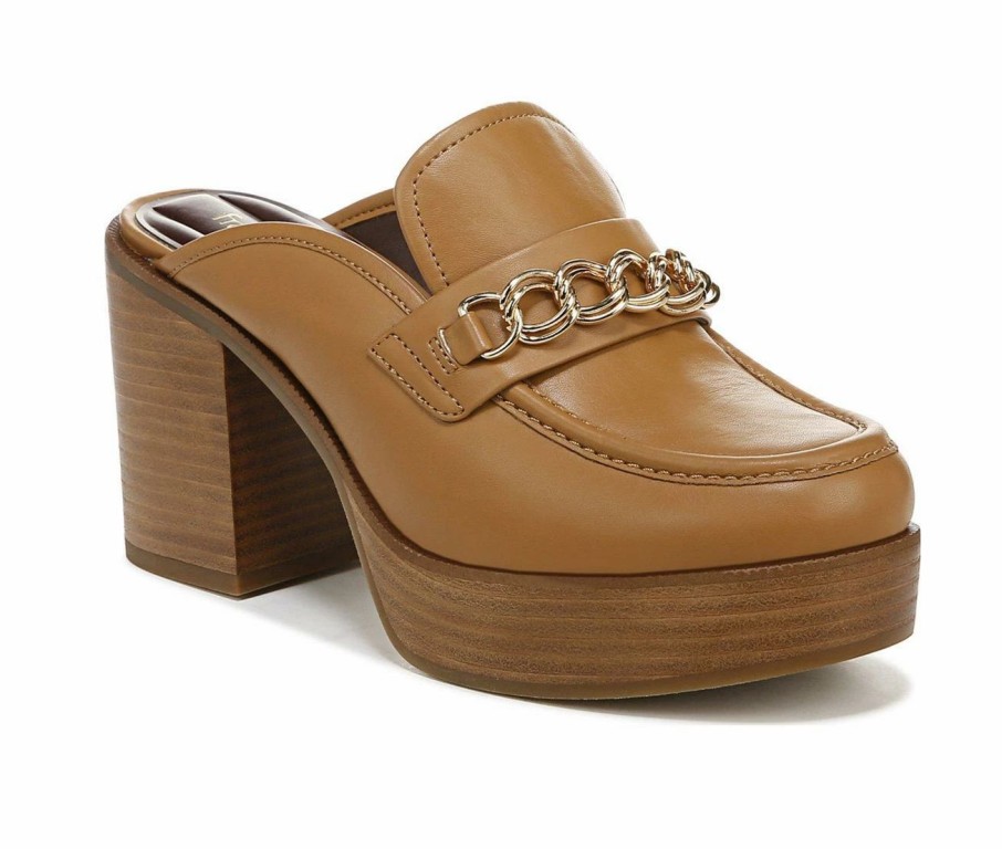 Block Heels * | Women'S Franco Sarto Katra Clog Platform Block Heels