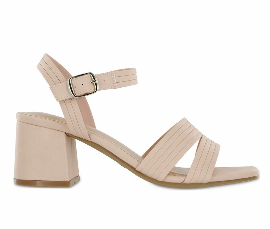 Heeled Sandals * | Women'S Mia Amore Striking Dress Sandals