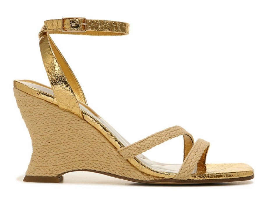 Heeled Sandals * | Women'S Franco Sarto Franca 2 Wedge Dress Sandals