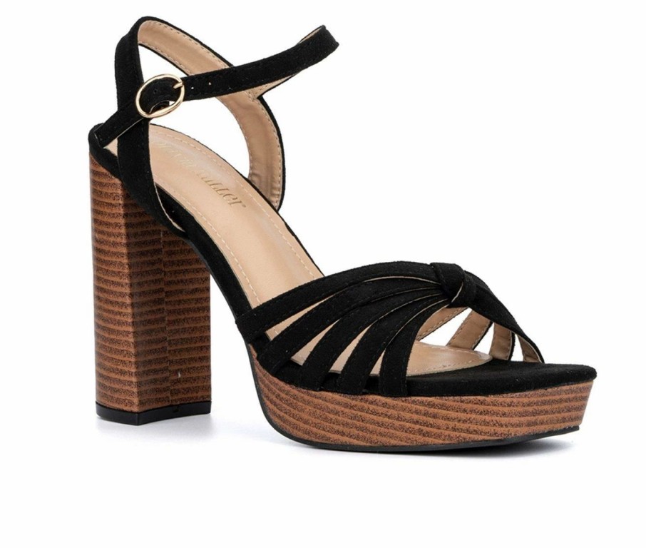 Heeled Sandals * | Women'S Olivia Miller Galia Dress Sandals